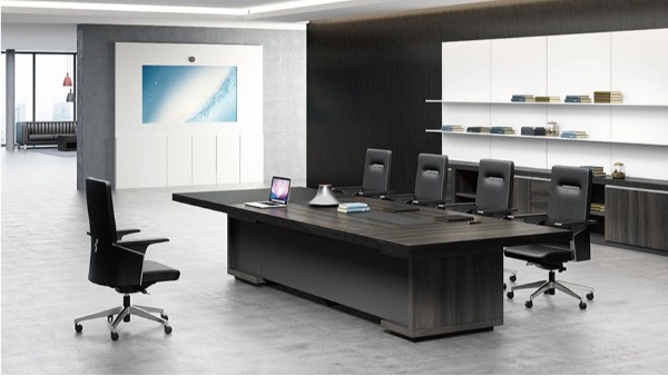 現代高檔長條10人油漆實木辦公室會議桌會議臺洽談桌廠家定制 現代高檔長條10人油漆實木辦公室會議桌會議臺洽談桌廠家定制